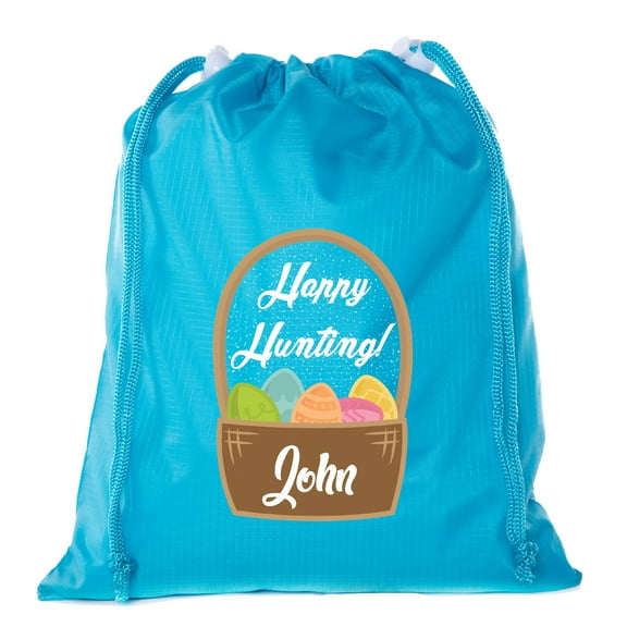 Mini Easter Basket Bags, Bulk Drawstring Cinch Sacks, Mini Easter Bunny Bags - Basket