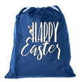 thumbnail image 1 of Mini Easter Basket Bags, Bulk Drawstring Cinch Sacks, Mini Easter Bunny Bags - Peaking Bunny, 1 of 2