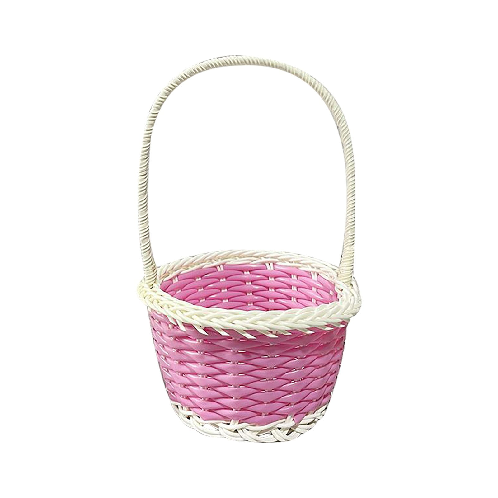 Mini Easter Baskets For Crafts Decor Mini Rattan Picnic Basket Kids