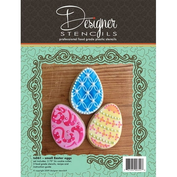 Mini Easter Egg Cutter/Stencil Set by Designer Stencils