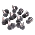 thumbnail image 1 of Mini Easter Rabbits 10 Pcs Plush Bunny for Doll Kit Dolls Kids Gift for Children Adults DIY Making Rabbit Toys, 1 of 21