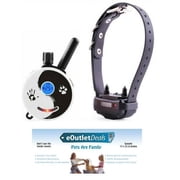 Mini Educator E-Collar ET-300 / ET-302 Dog Training Collar System with Remote - 1/2 Mile Range - Waterproof, Vibration, Tapping, Sensation - Bonus eOutletDeals Pet Towel