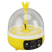 Mini Egg Incubator for Home, Automatic Temperature Humidity Control 4 Eggs Candler Poultry Hatching Machine for Chickens Ducks Pigeons Manual Turning