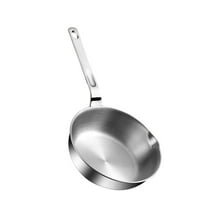 Mini Egg Pan Stainless Frying Pan VGFVFSKGA Household Breakfasr Cookware with Spout for Omelet Cooking & Butter Melting