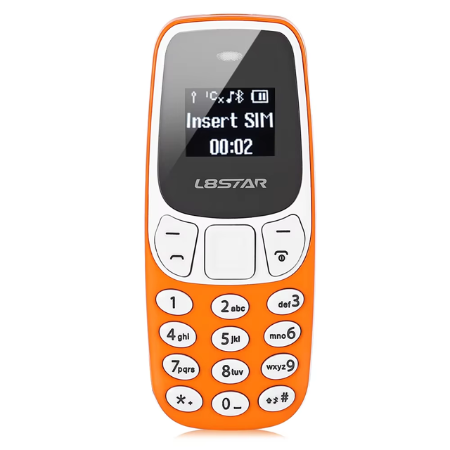Mini Elderly Senior Mobile 3310 2.4-inch 2G Candy Bar Button Dual SIM ...