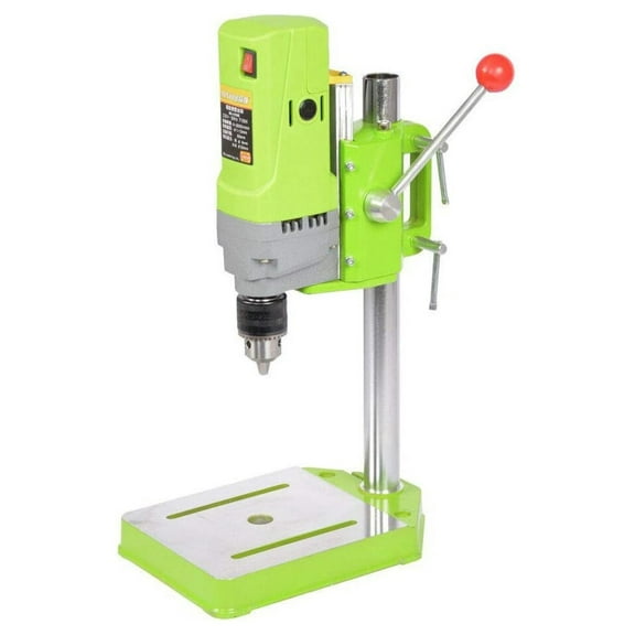 Mini Electric Bench Drill Press Stand Mini Portable Press Workbench Wood Drilling Machine Iron Wood for DIY 710W