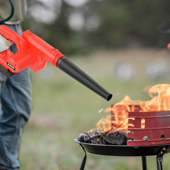 Mini Electric Blower Kit, 20V Handheld Leaf Blower with Battery & Charger, Compact Cordless Blower for Lawn, Yard, and Garden