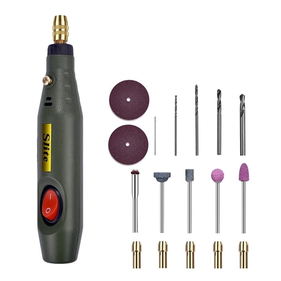 Mini Electric Drill Set Jewelry Equipment DIY Epoxy Resin Jewelry Making Tool Kit For Bead Wood Resin Craft Polishing Drill ,Power Tools