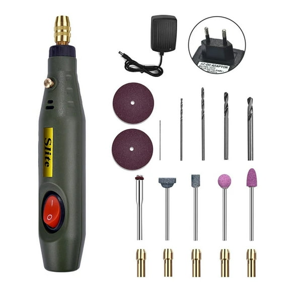 Mini Electric Drill Set Jewelry Equipment DIY Epoxy Resin Jewelry Making Tool Kit For Bead Wood Resin Craft Polishing Drill