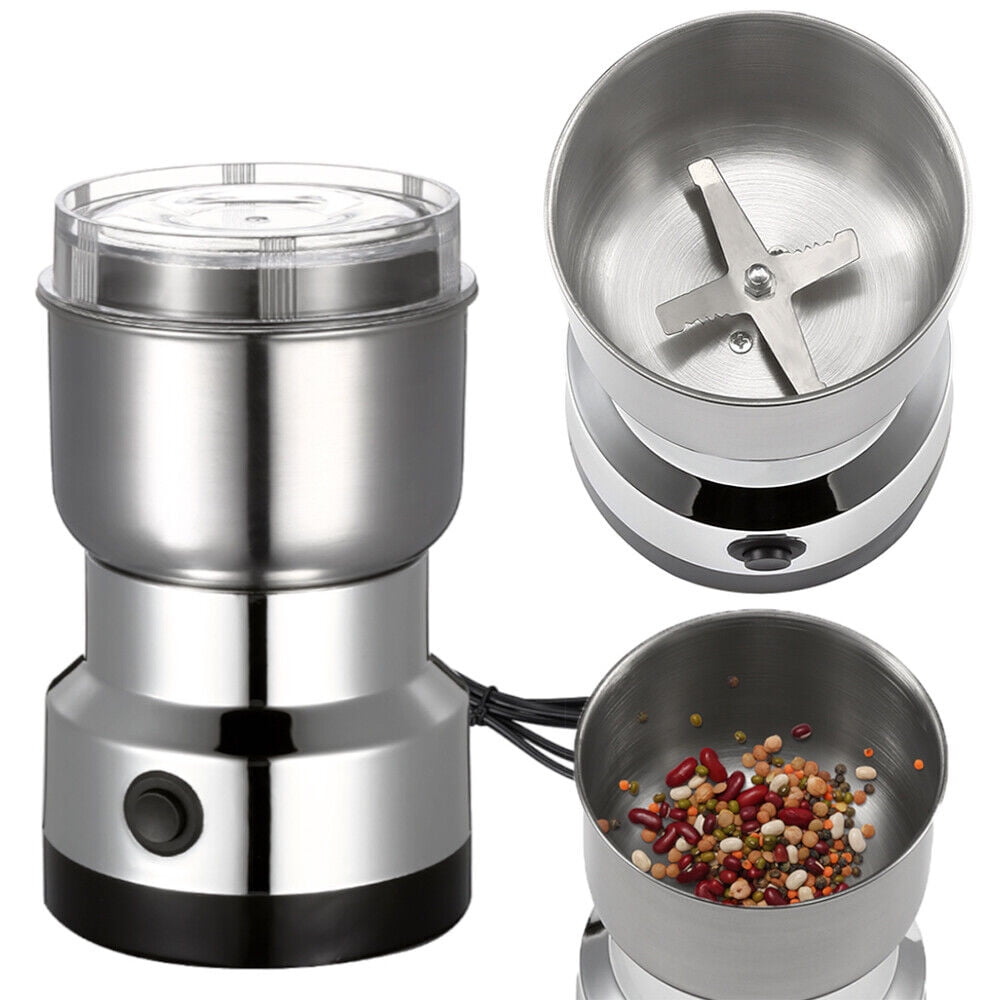 Mini Electric Flour Mill Coffee Bean Grinder Nut Seed Herb Grind Spice Crusher Mill Blender