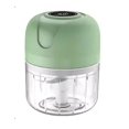 thumbnail image 1 of Mini Electric Food Processor, Vegetable Chopper, 1.6 cup, 250ml Capacity, USB Rechargeable, Kitchen Gadget,, 1 of 9