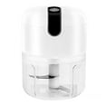 thumbnail image 1 of Mini Electric Garlic Chopper, 250ml USB Rechargeable Portable Electric Food Chopper, Cordless Small Food Processor, 1 of 6