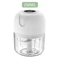 thumbnail image 1 of Mini Electric Garlic Chopper USB Meat Grinder Baby Food Mixer Sturdy Durable Crushed Ginger Vegetable Crusher Kitchenware (White ), 1 of 1
