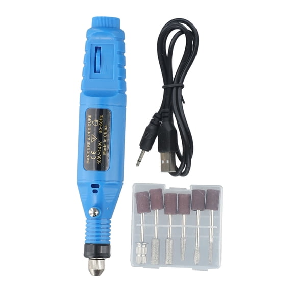 Mini Electric Grinder Drill Manicure Grinding Rotary Tool Kit Set Polishing Tool