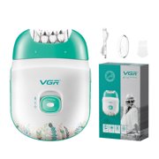 Mini Electric Hair Remover,TTOOGO Womens Epilator and Shaver, USB Rechargeable Hair Removal Device with Foot Callus Grinder for Home and Travel