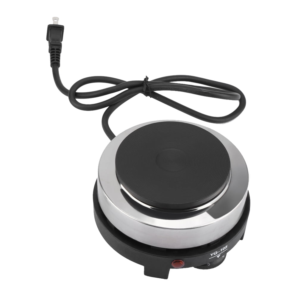 Portable electric burner 500w single stove mini hotplate adjustable  temperature furnace home kitchen cook coffee heater cooker d