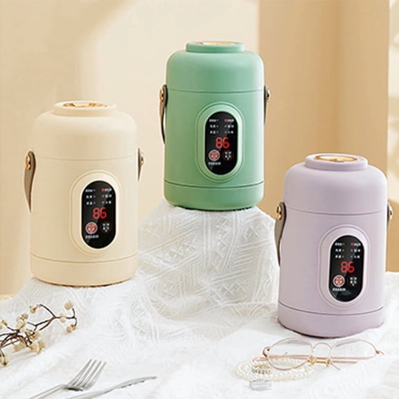 Mini Electric Hot Pot 500W Stainless Steel Ramen Cooker for Dorm Office Travel, Portable Small Cooking Pot for Noodles Rice Eggs and Soup
