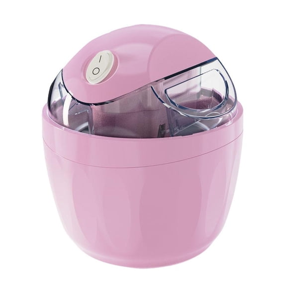 Mini Electric Ice Cream Maker, Compact Frozen Dessert Machine for Homemade Ice Cream Sorbet and Frozen Yogurt