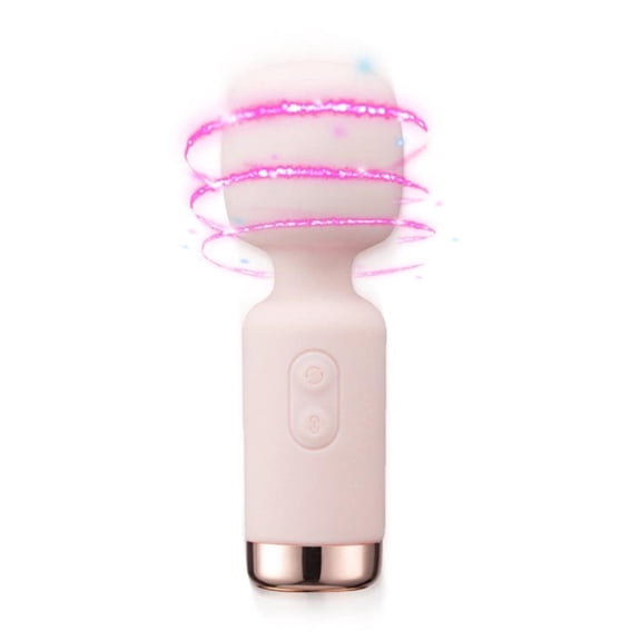Mini Electric Massager, 10-Speed Vibrations for Muscle Tension Relief, Portable and Rechargeable Design