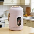 thumbnail image 1 of Mini Electric Pot, 500W Stainless Steel Electric Cooker Portable Ramen Cooker Small Cooking Pot for Dorm Office Travel, Rapid Noodles Cooker Stainless Steel Pot, 1 of 8