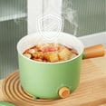 thumbnail image 1 of Mini Electric Pot, Portable Noodle Cooker, Multifunction Cooking Appliance for Pasta Soup Ramen with Overheat Protection, 1 Pot, 1 of 6