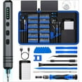 thumbnail image 1 of Mini Electric Screwdriver Set 140-IN-1: Small Electric Screwdriver Cordless - 120 Precision Bits, 5 Torque Settings, LED Light, Magnetic Power Screwdriver Repair Tool Kit for PC RC Electronics, 1 of 8