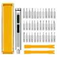thumbnail image 1 of Mini Electric Screwdriver Set, 44/41 pieces of precision tools Electric Precision Screwdriver Cordless,LED Lights, Pry Bar, Tweezer, Repair Tool Kit for Computer PC Phone Camera Watch, 1 of 6