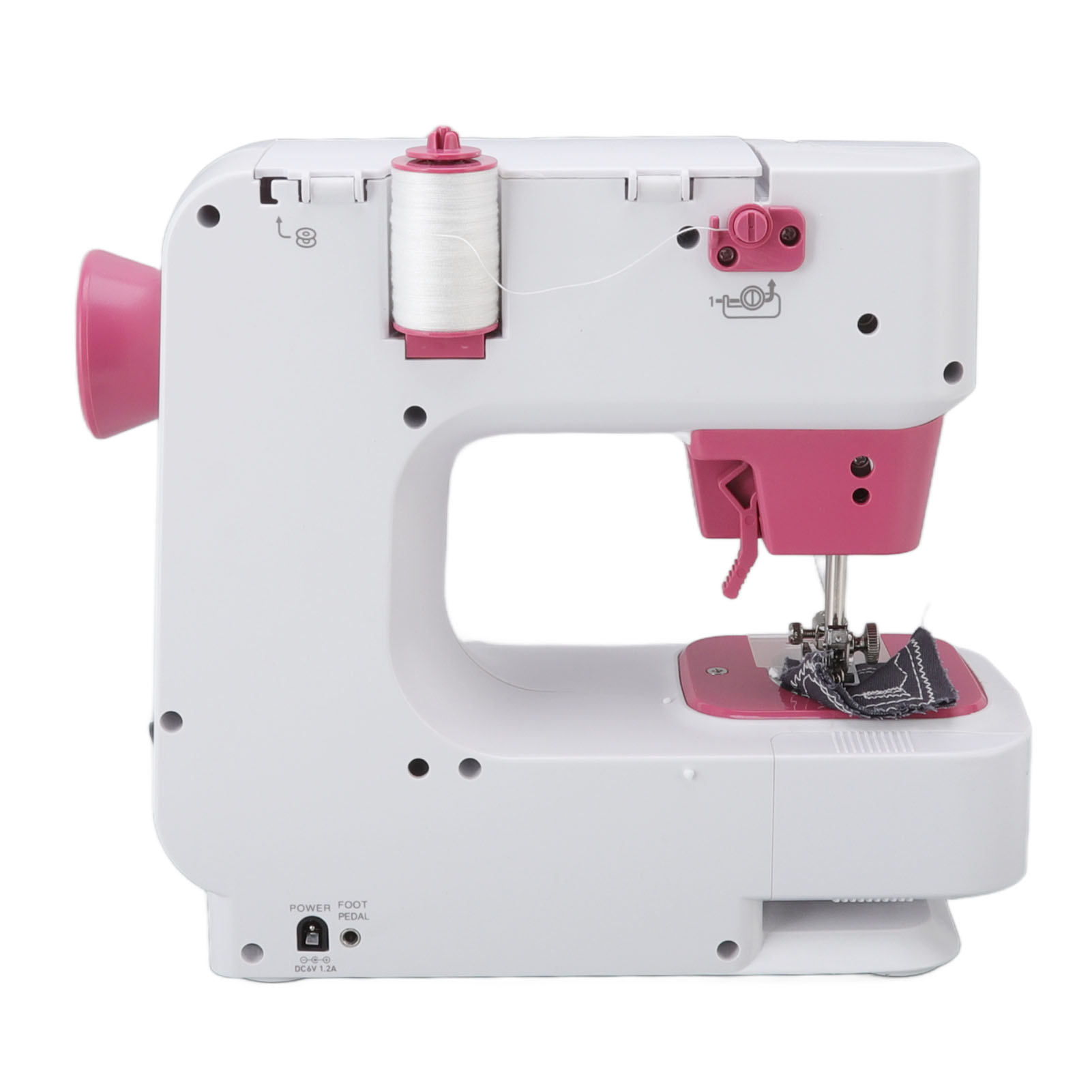 Mini Electric Sewing Machine, Household DIY 2 Control Methods Sewing