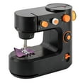 thumbnail image 1 of Mini Electric Sewing Stitch Machine - Household Portable Desktop Sewing Machine Black, 1 of 15