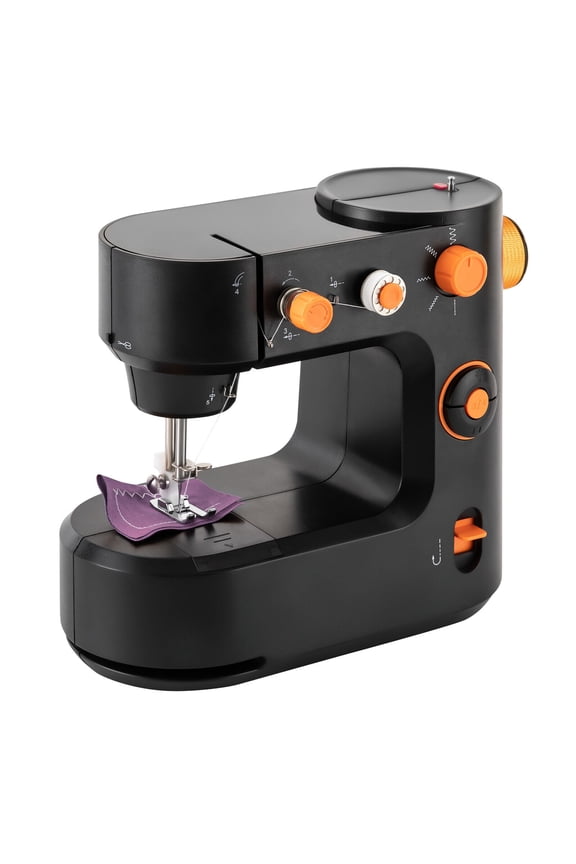 Mini Electric Sewing Stitch Machine - Household Portable Desktop Sewing Machine Black