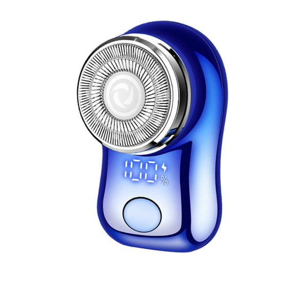 Mini Electric Shaver,Shaver For Men Pocket Size Mini Portable Shaver Wet And Dry Mens Shaver USB Rechargeable Shaver Charging Easy Use Suitable For Home, Car, Travel