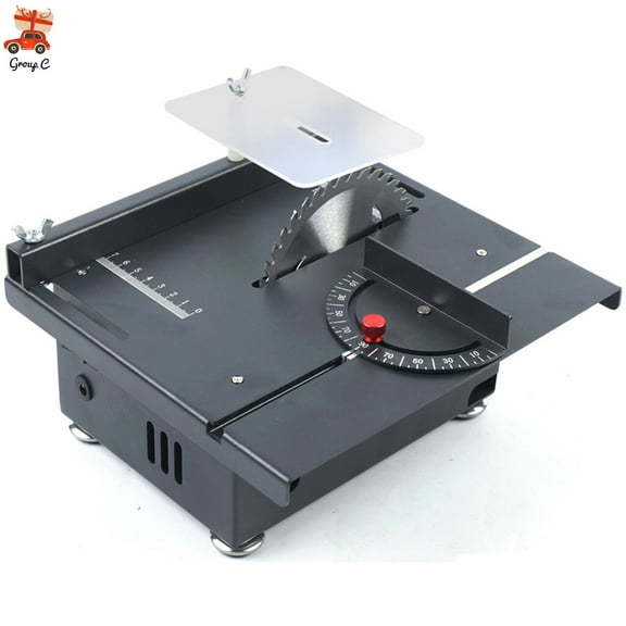 Mini Electric Table Saw Bench Circular Blade Woodworking Cutting Tool Machine