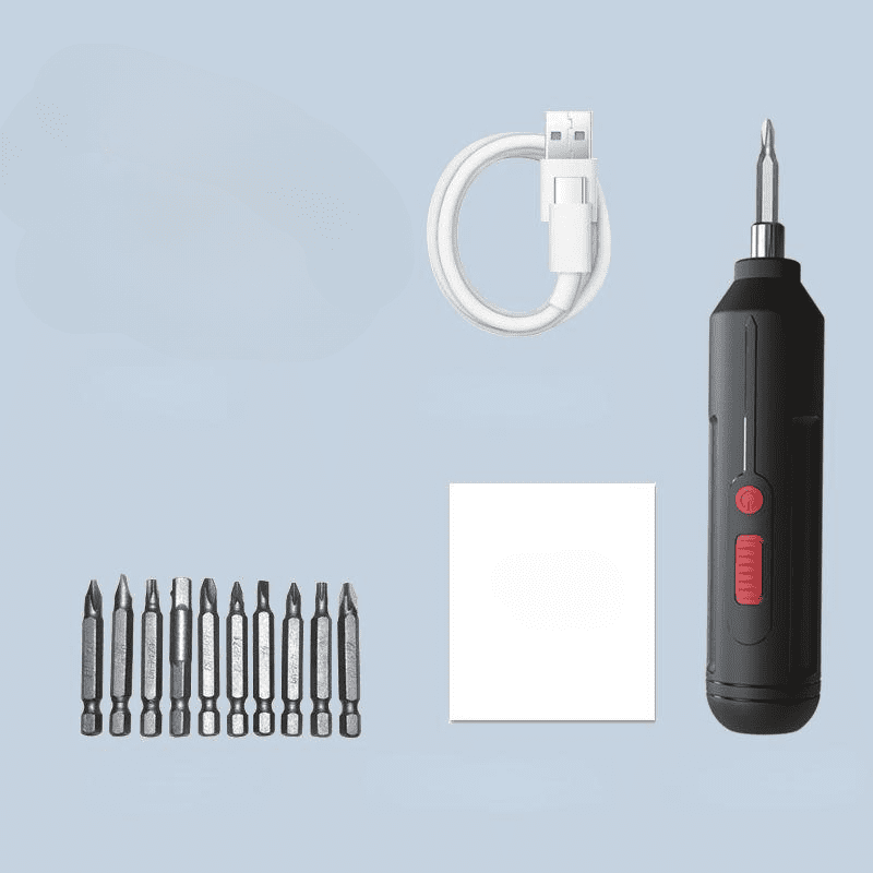 Mini Electrical Screwdriver Kit USB Rechargeable Cordless Power Drill Screw Drivers