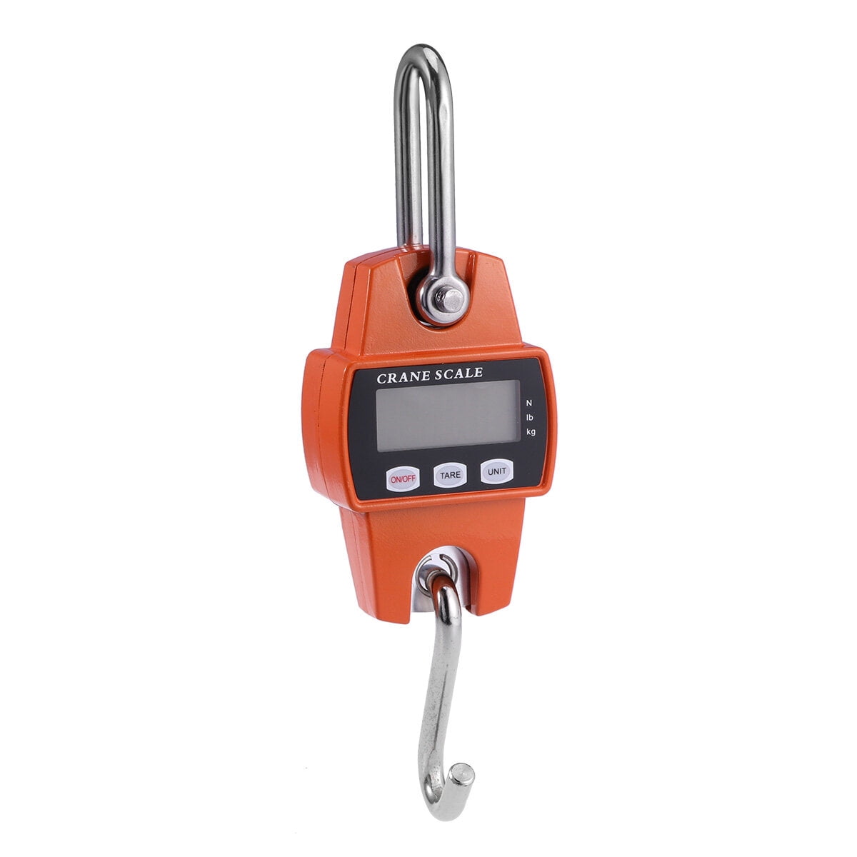 Mini Electronic Digital Scale with LCD Display 300 KG 660 LBS Heavy Duty Weighing Tool(Orange)