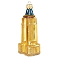 thumbnail image 1 of Mini Empire State Building Glass Christmas Ornament  New York City Decoration, 1 of 2