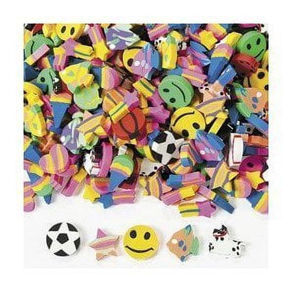 Mini Eraser Assortment (500 Pieces)
