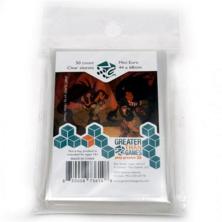 euro game card sleeves Sleeve Kings Mini Euro Card Sleeves (45x68mm) main image 0