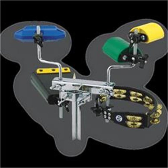 Mini Everything Rack - Black - Compact Size - Versatile Drum Support