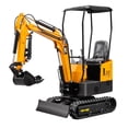 thumbnail image 1 of MMS 1 Ton Mini Excavator 13.5HP B&S Gas Engine 420cc Crawler Trencher Digger Machine, 1 of 7