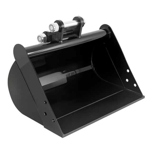 Mini Excavator Screening Bucket, Excavator Attachments Soil Sieving Buckets for Small Digger, 20 Inch Sieve Bucket, Durable Excavator Accessory, 0.98 Inch Hole Diameter, for Construction