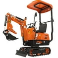 thumbnail image 1 of Mini Excavator with canopy, 306cc EPA compliant engine, suitable for construction work, farm&landscaping, utility installations, 1 of 12