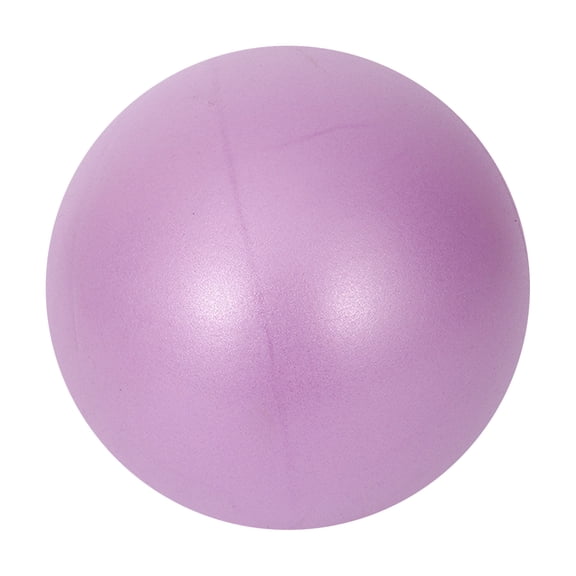 Mini Exercise Ball, 10 Inch Small Yoga Ball, Anti Burst and Non Slip Pilates Ball for Stability, Core Strength, Physical Therapy and Posture Correction at Home Gym and Office (Light Purple)