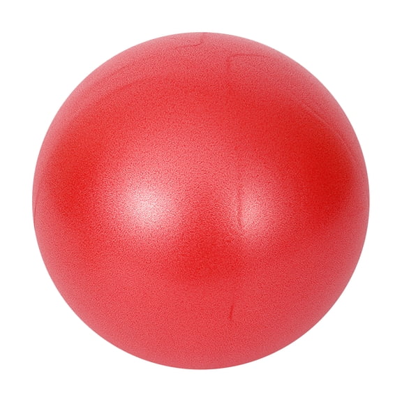 Mini Exercise Ball, 10 Inch Small Yoga Ball, Anti Burst and Non Slip Pilates Ball for Stability, Core Strength, Physical Therapy and Posture Correction at Home Gym and Office (Red)