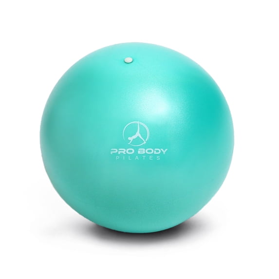 Mini Exercise Ball with Pump - 9 Inch Bender Ball for Stability, Barre, Pilates, Yoga, Core Training and Physical Therapy