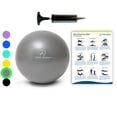 thumbnail image 1 of Mini Exercise Ball with Pump - 9 Inch Bender Ball for Stability, Barre, Pilates, Yoga, Core Training and Physical Therapy, 1 of 4