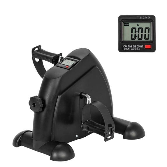Mini Exercise Bike Home Use Hands and Feet Trainer Black