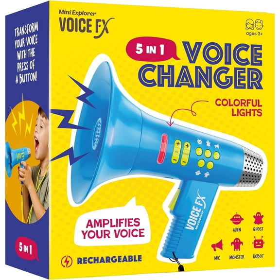 Mini Explorer Voice Changer Party Noisemakers for Boys & Girls Ages 3-8