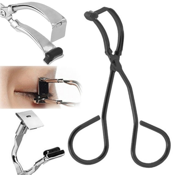 Mini Eyelash Curler,Mini Lash Curler,Partial Eyelash Curler Curling And Long-lasting Shaping Mini Crescent Comb Eyelash Curler Segmented Small Eyelash Curler(Black 2.4″*3.82″)from Biweutydys