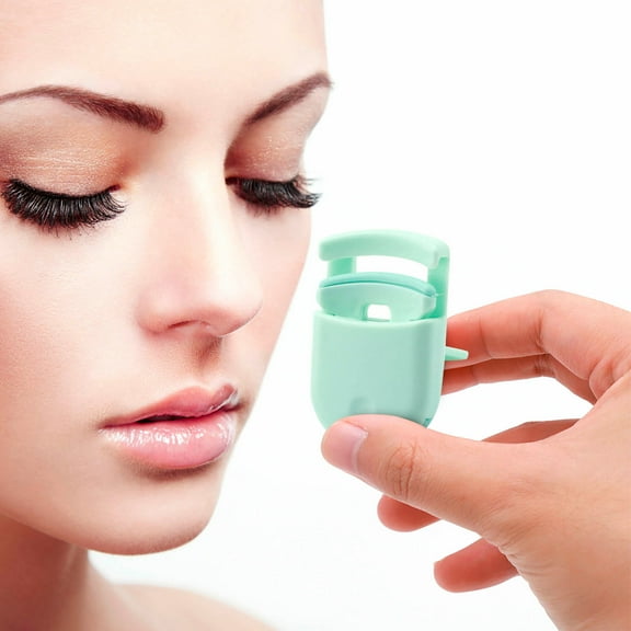 Eyelash Curler, Portable Eyelash Curler, Mini Travel Eyelash Curler With Hidden Handle And Replaceable Silicone Pads, Wide-Angle Design Suitable For All Eye Shapes, Lightweight And Ergonomic Tool