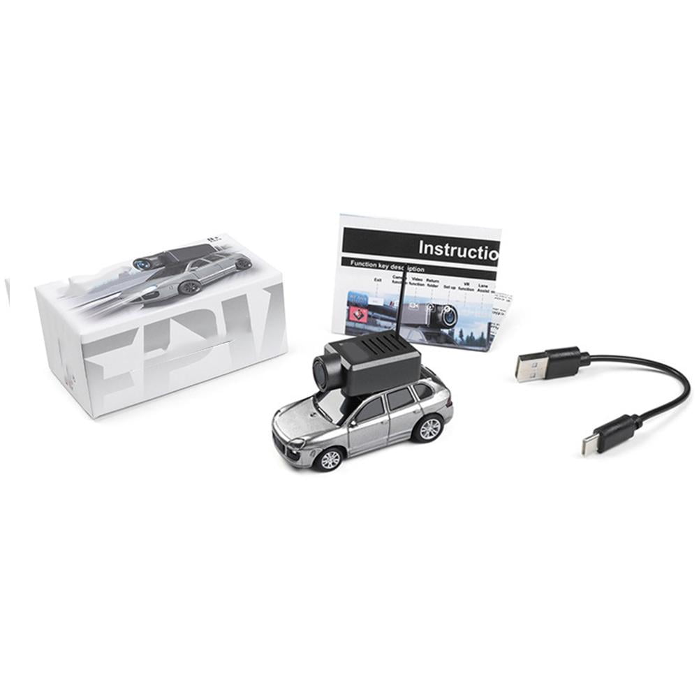 Mini FPV Remote Control Car - Silver (with CameraAPP Control) 1:64 New N5